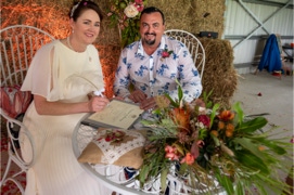 Simon and Margret Mareeba wedding